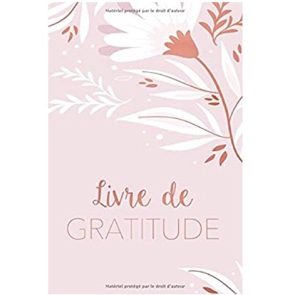 Other - 🌵4/$20 | Livre de Gratitude Journal Book